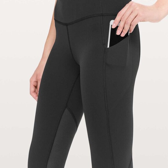 Lululemon Women's Pace Rival Crop 22" Leggings - Black - Picture 4 of 12